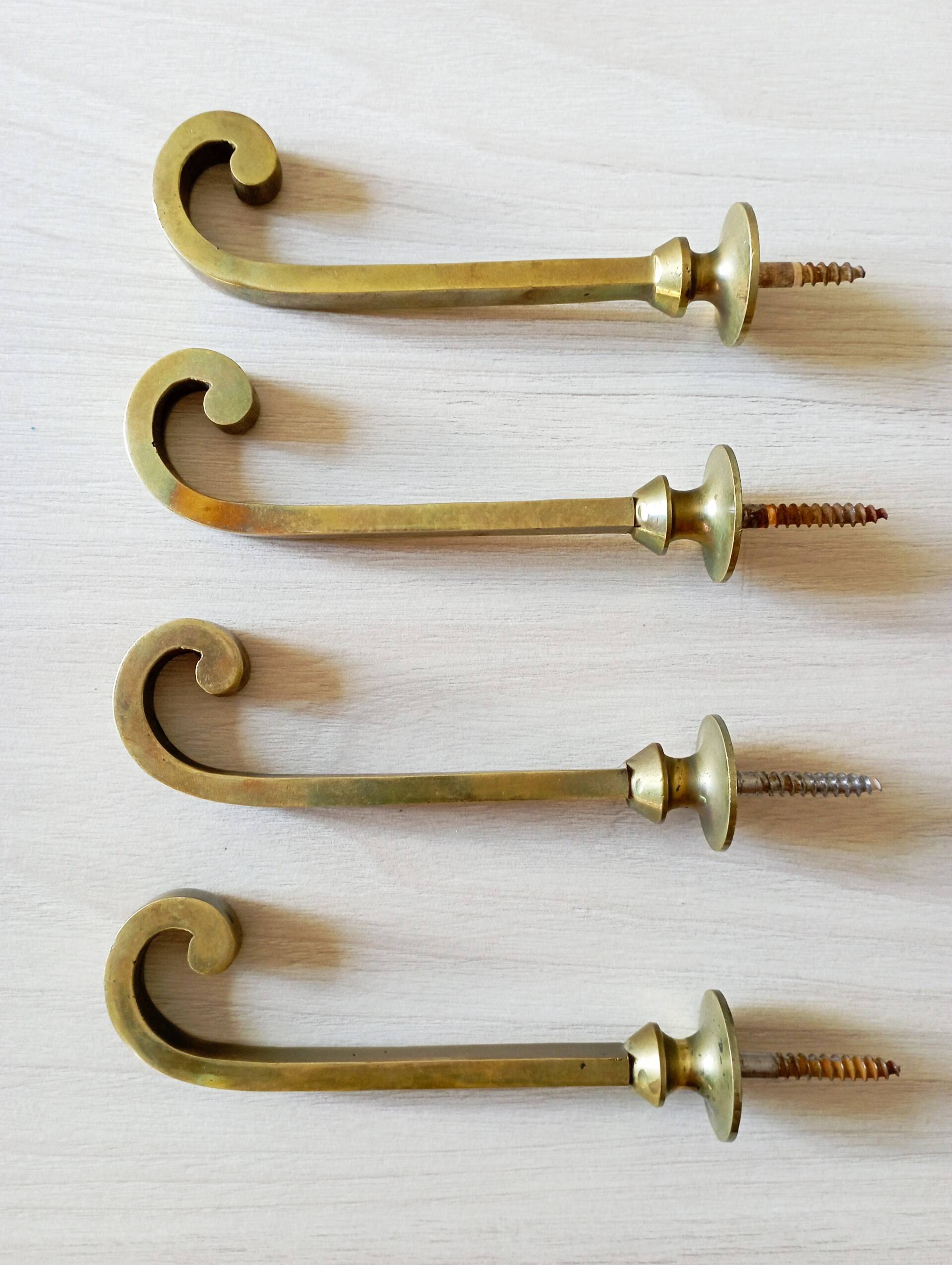 Brass tiebacks