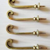 Brass tiebacks