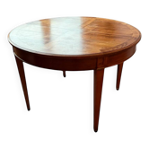 Waxed cherry wood dining table