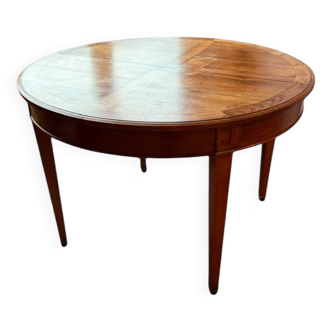Table de salle à manger en merisier ciré