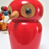 three toys wood nice snail rabbit vintage design FMF Kouvalias