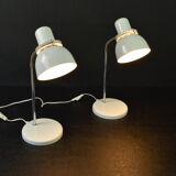 Paire de lampes de bureau Belid, années 1970