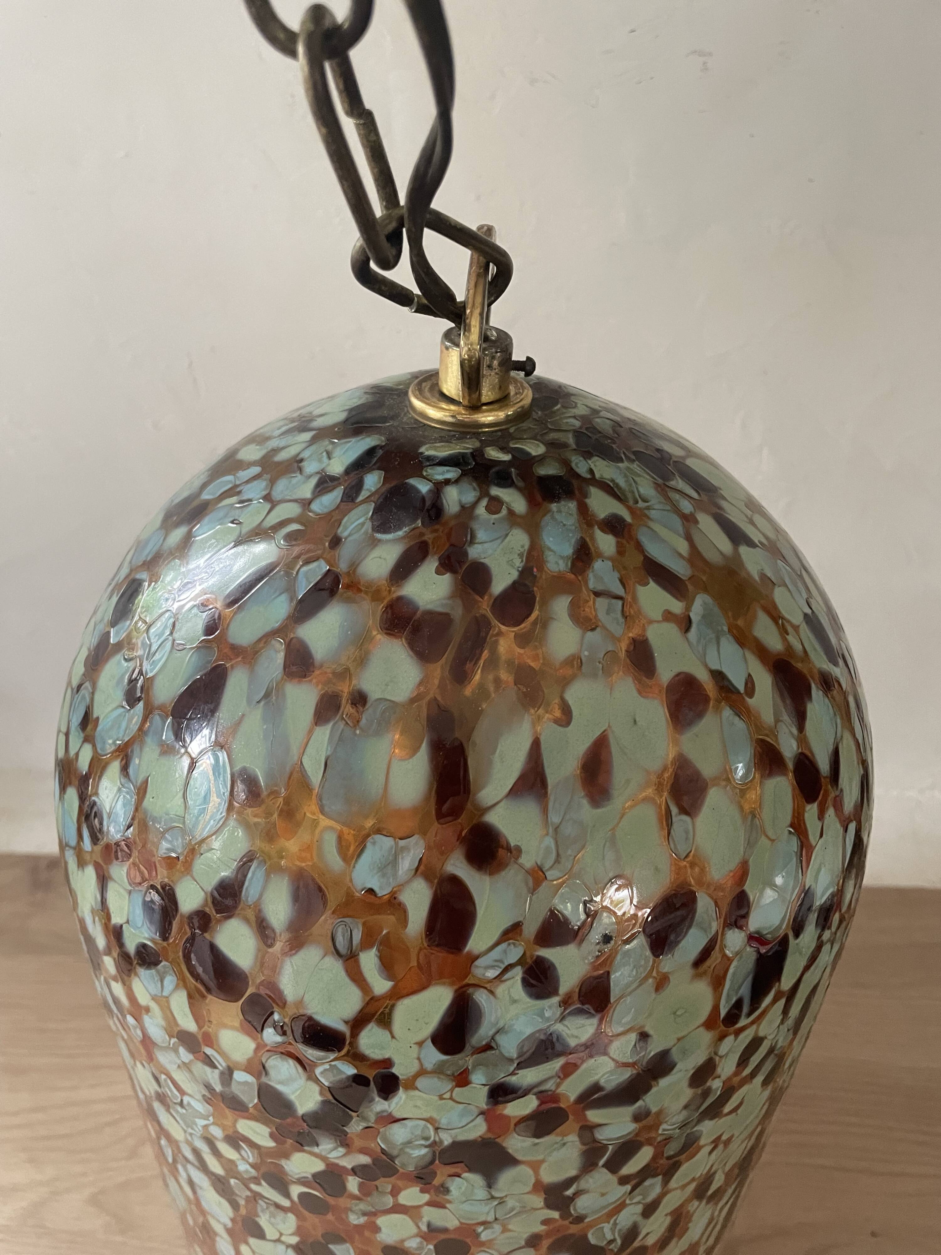 Murano glass pendant, 1970s