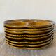 Vintage Gien oyster plates
