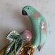 Vintage Barbotine figurine