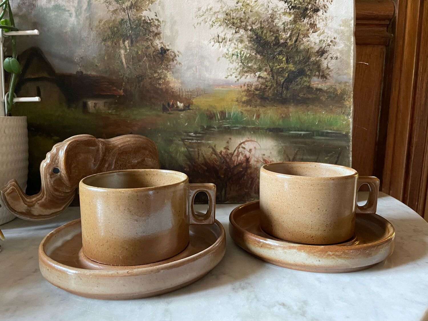 Lunch cups Grès de la Brenne