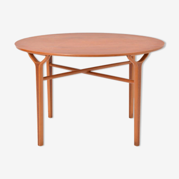 Modern Danish Axis Table by Peter Hvidt and Orla Mølgaard-Nielsen