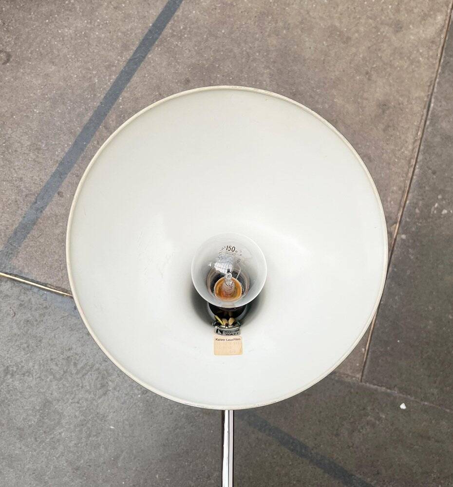 German green table lamp 6786 from the mid-century by Christian Dell for Kaiser Idell, 1960s.