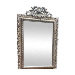 miroir doré d'époque