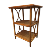 SHELF in RATTAN and WICKER 80s