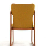 Set of 6 Vamdrup dining chairs 'Nyhavn' - new upholstery restored
