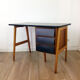 Black and wood office, 60s