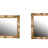 Elegant 19th century gilt mirror