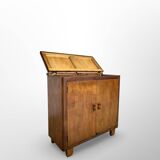 Buffet/crédence Art déco italien en noyer, années 1940