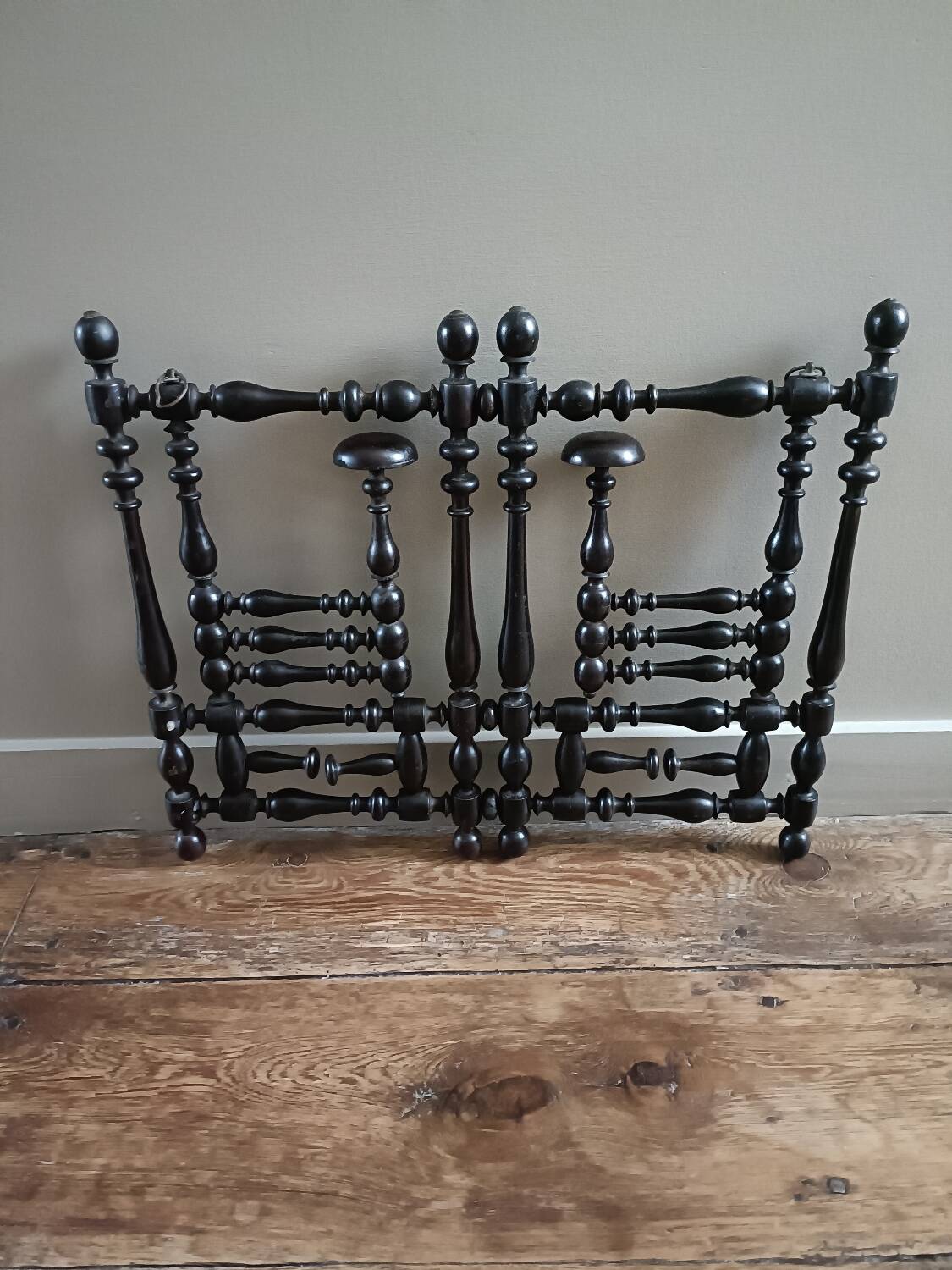 Napoleon III style wall-mounted coat rack