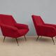 Paire de fauteuils vintage Italie, 1960
