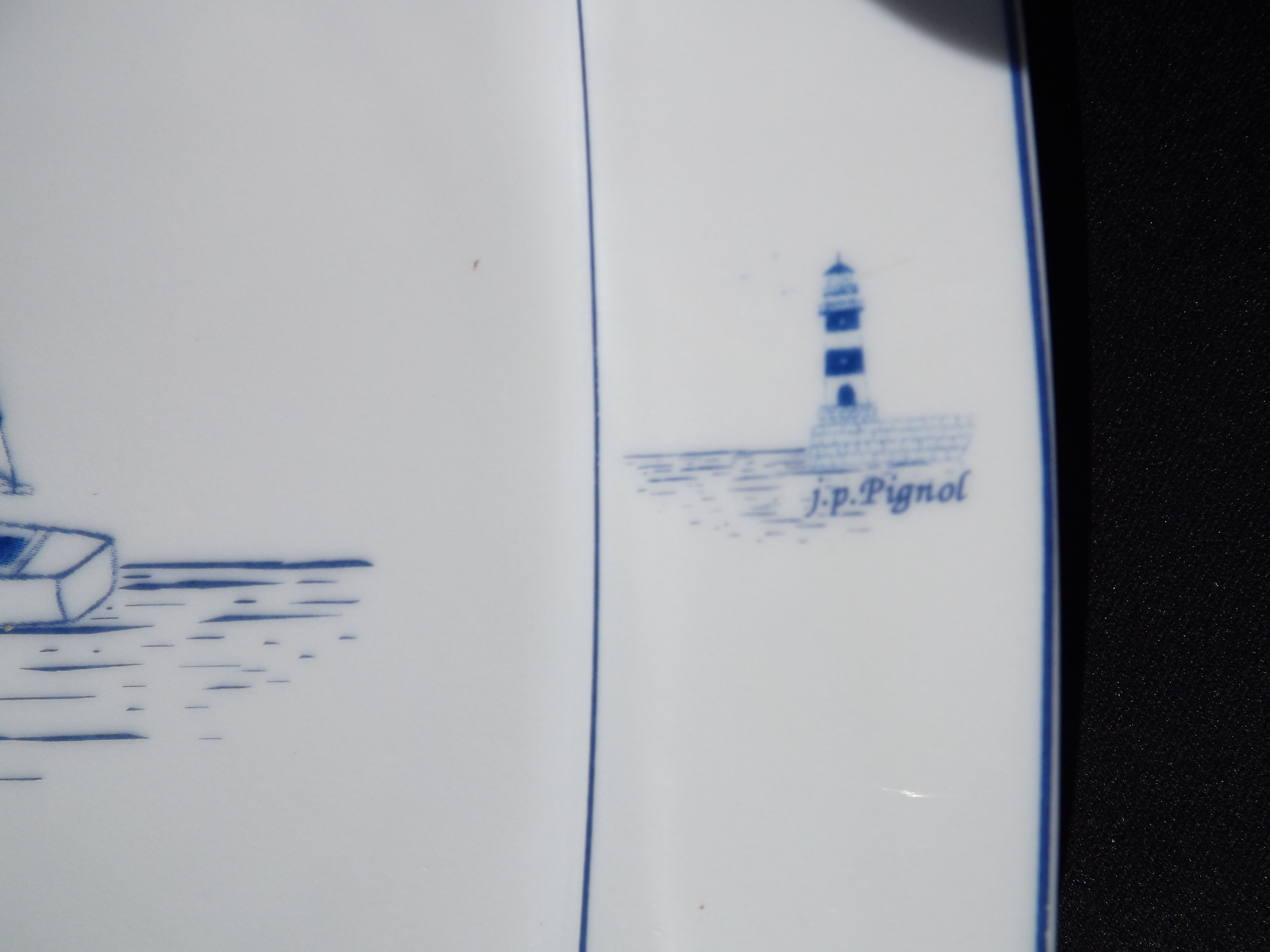 6 assiettes à desserts barbier