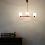Teak chandelier 60