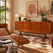 Vintage teak enfilade, UK, 1960s