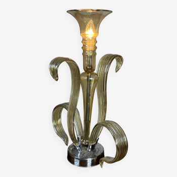 Murano glass lamp, Galliano Ferro