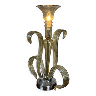 Lampe en verre de Murano, Galliano Ferro