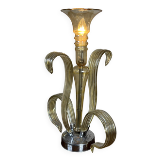 Murano glass lamp, Galliano Ferro