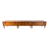 Large mid-century teak lowboard by RT Möbel, 1960s - Denmark