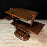 Art Deco Walnut Side Table