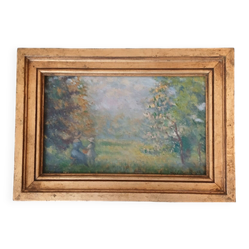 Frédéric humber 19th-20th century - animated landscape