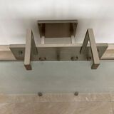 Unique Bauhaus Chrome Ceiling Lamp / Flush Mount, 1930s