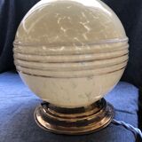 Lampe à poser verre de Clichy