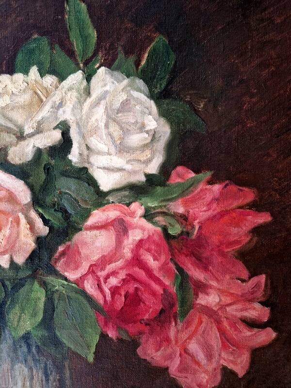 Ferdinand Schultz-Wettel (1872-1957) - Oil on canvas - Bouquet of flowers