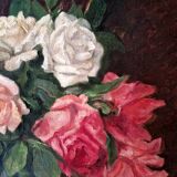 Ferdinand Schultz-Wettel (1872-1957) - Huile sur toile - Bouquet de fleurs