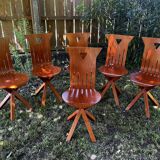 Designer wooden chairs