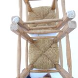 Lot 2 straw stools
