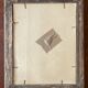 Small mirror - antique frame - wood and gilded stucco