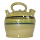 Gargoulette/Glazed terracotta jug/vintage/pitcher