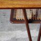 Vintage coffee table, Danish Design with V-Shaped Legs, Kurt Østervig 1950s