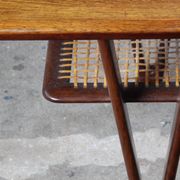 Vintage coffee table, Danish Design with V-Shaped Legs, Kurt Østervig 1950s