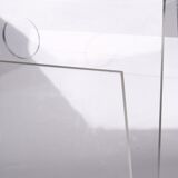 transparent plexiglass review door 1970