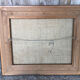 Oil painting on canvas j. peyraud view boats + wood frame #a219