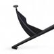 Philippe Starck / 1984 for François Mitterrand's private office / President M / black dining table frame / Baleri