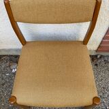 Set of 6 vintage Scandinavian chairs
