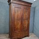 Louis-Philippe walnut burl wardrobe – 19th century period