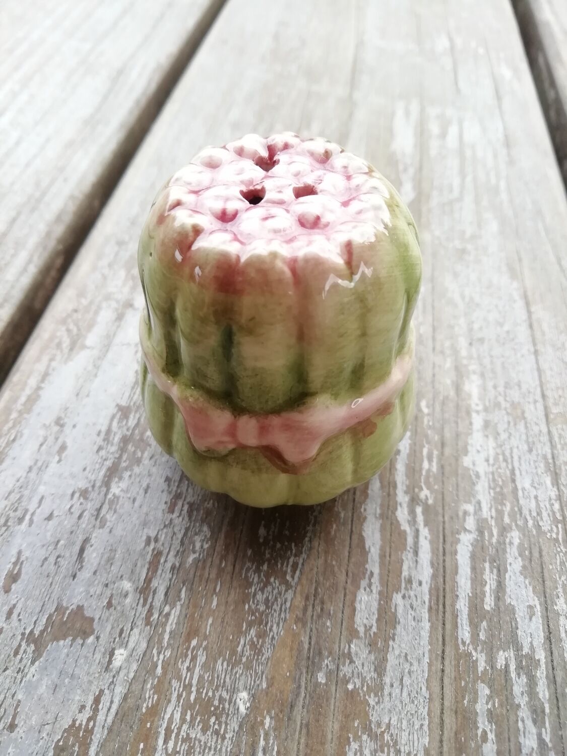 Salière barbotine botte d'asperges