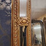 19th century mirror with parecloses 173 x 105
