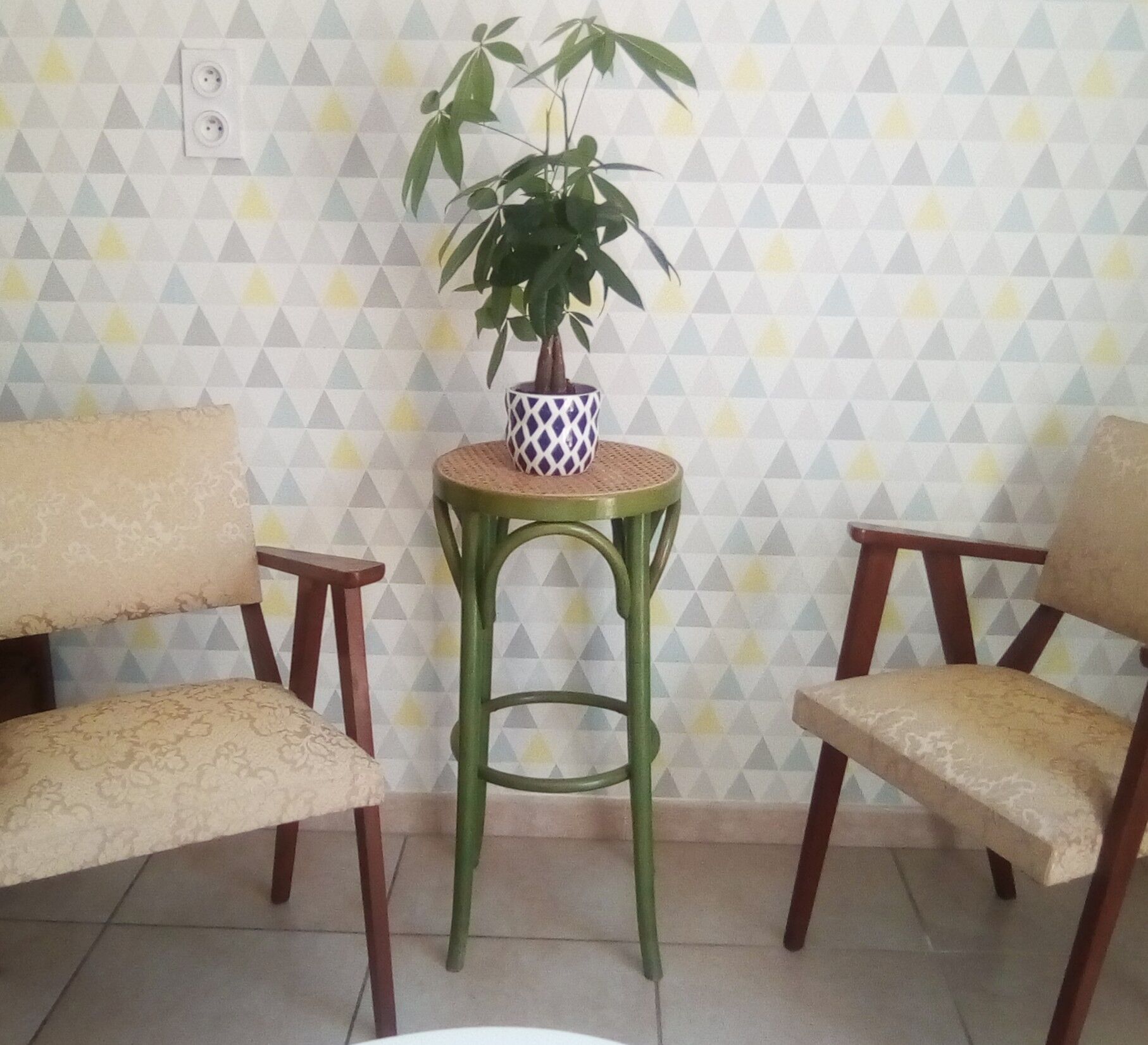 Wooden and canning stool