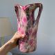 Art Deco pink ceramic vase