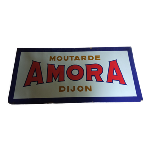 plaque émaillée Amora