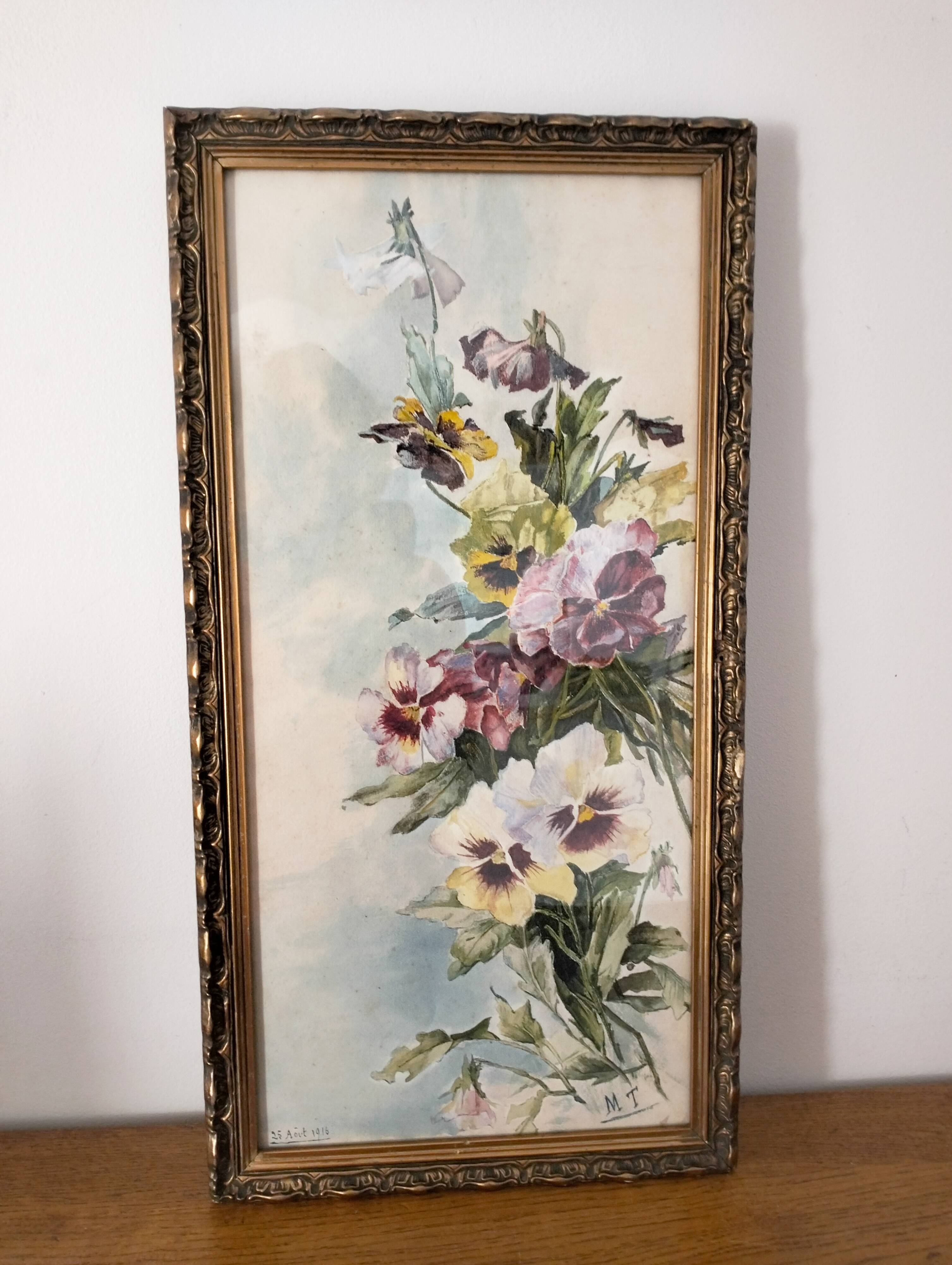 Watercolor thoughts 1916